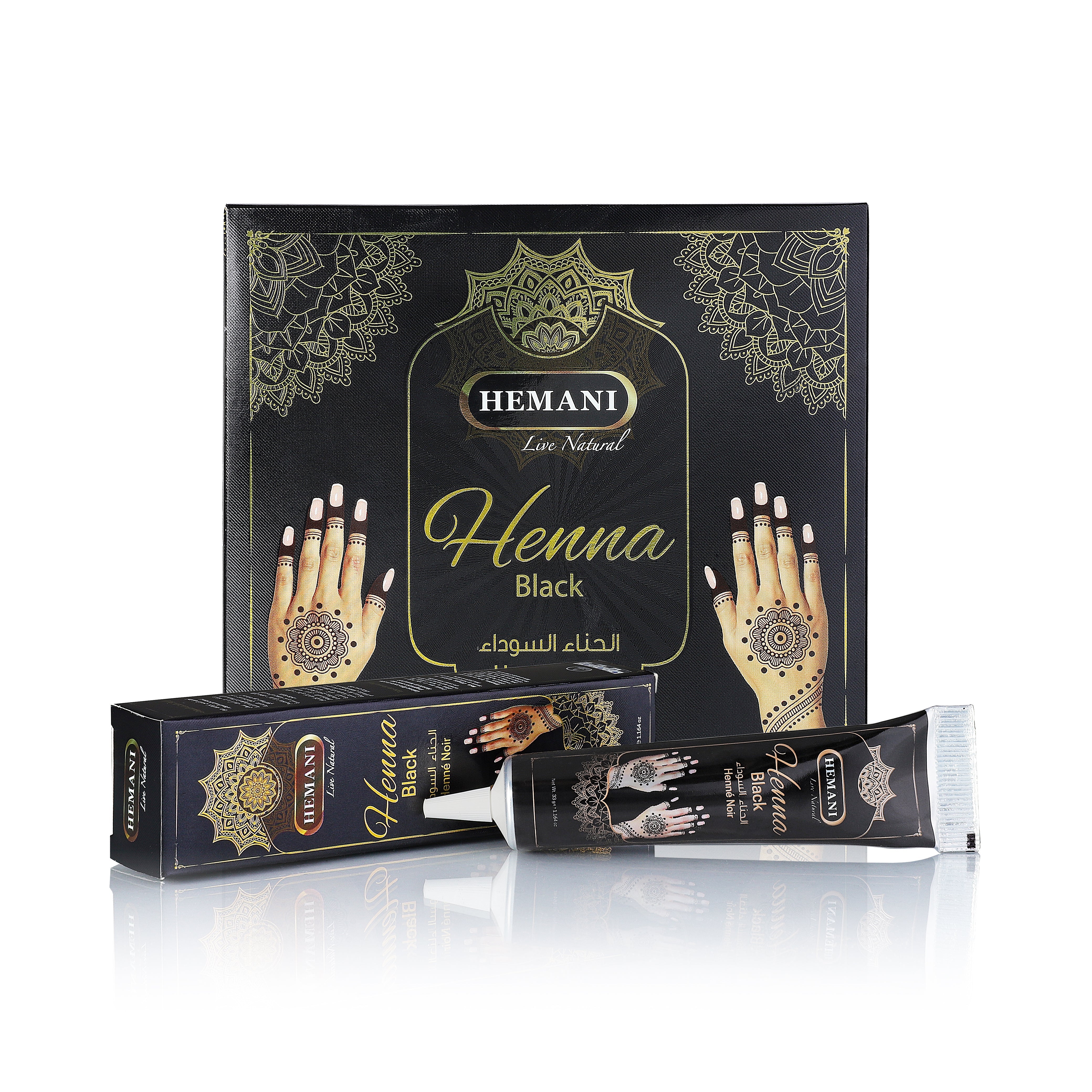 Herbal Henna Tube – Black