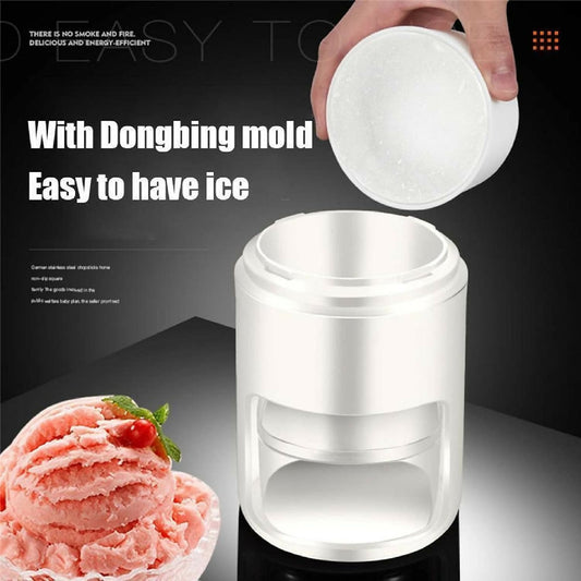 Manual Ice Crusher Gola Ganda Making Machine