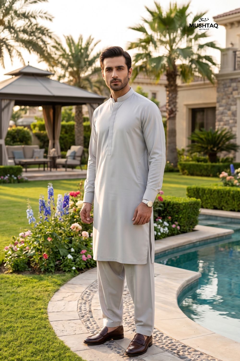 Mens Unstitched Wash & Wear Desgin - 5