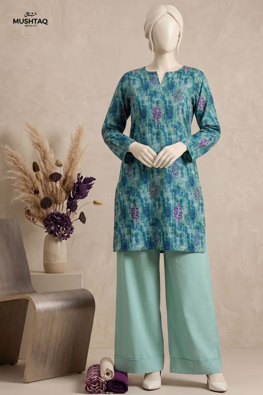 2Pcs Unstitched Printed Izzah Lawn Collection Desgin - 5