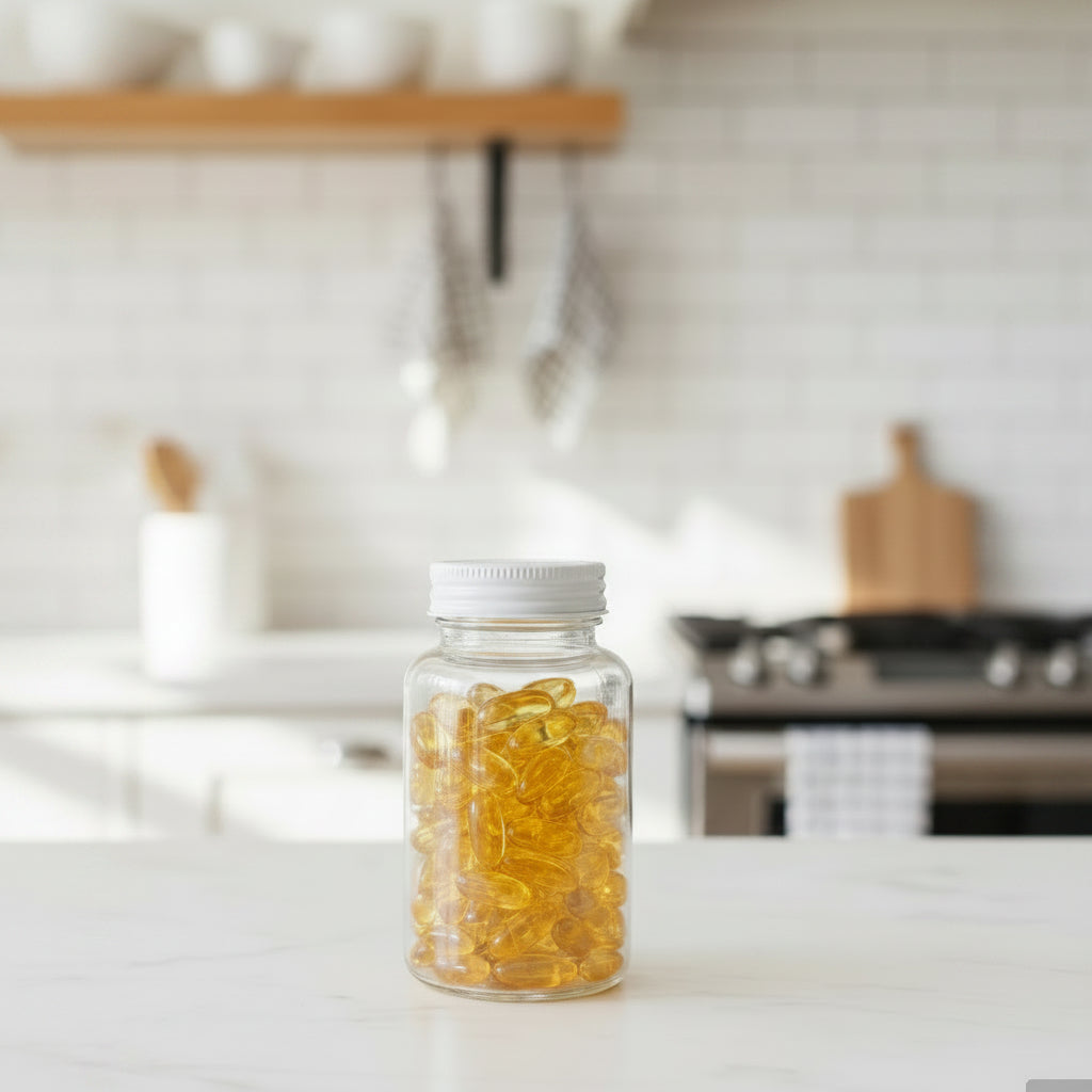 Vitamin E Fish Oil Face Capsules 1 Bottle