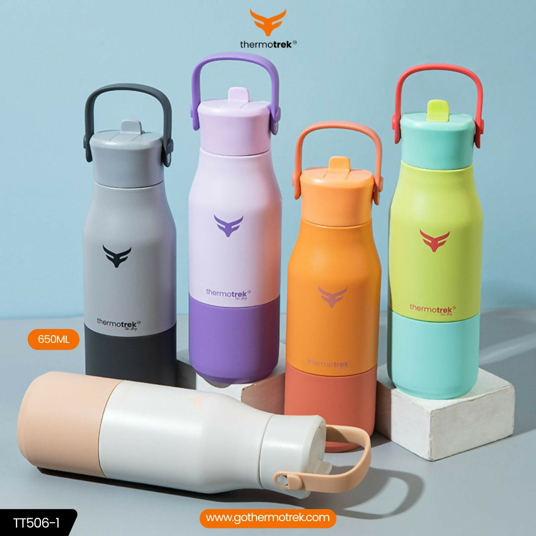Thermotrek BAHAMA Handle Vacuum Insulated Stainless Steel Bottle — 650ml 1 Piece