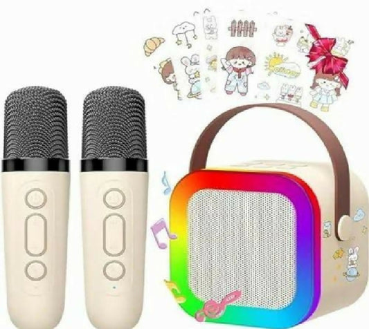 Double MIC WITH SPEAKER K12 Karaoke Machine
