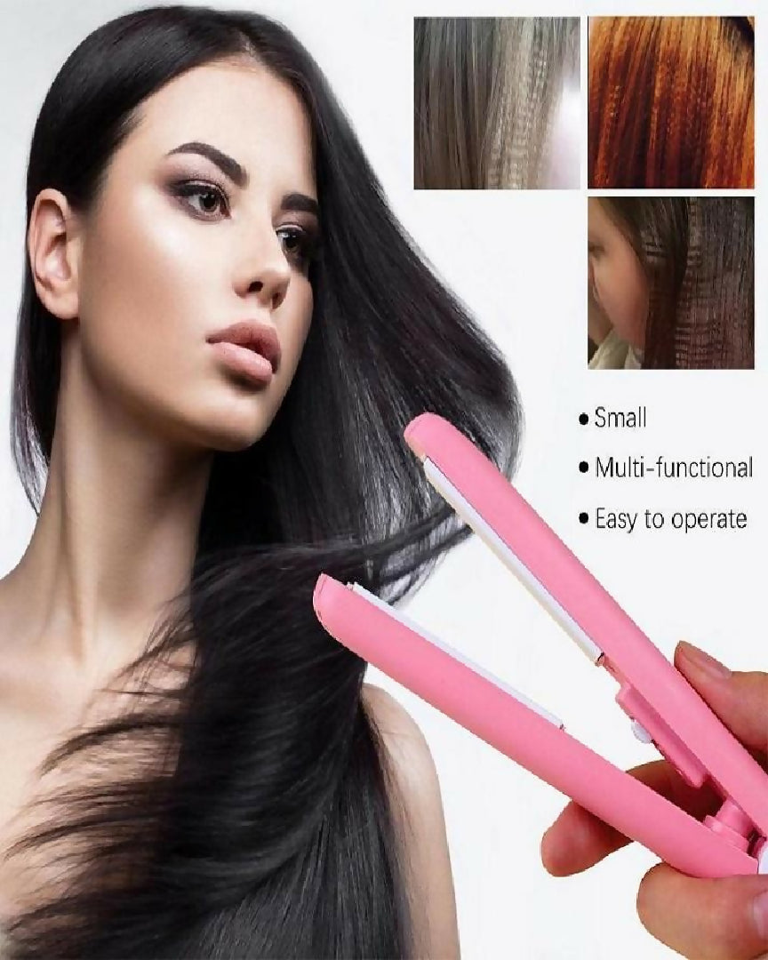 Mini Hair Straightener and Curler