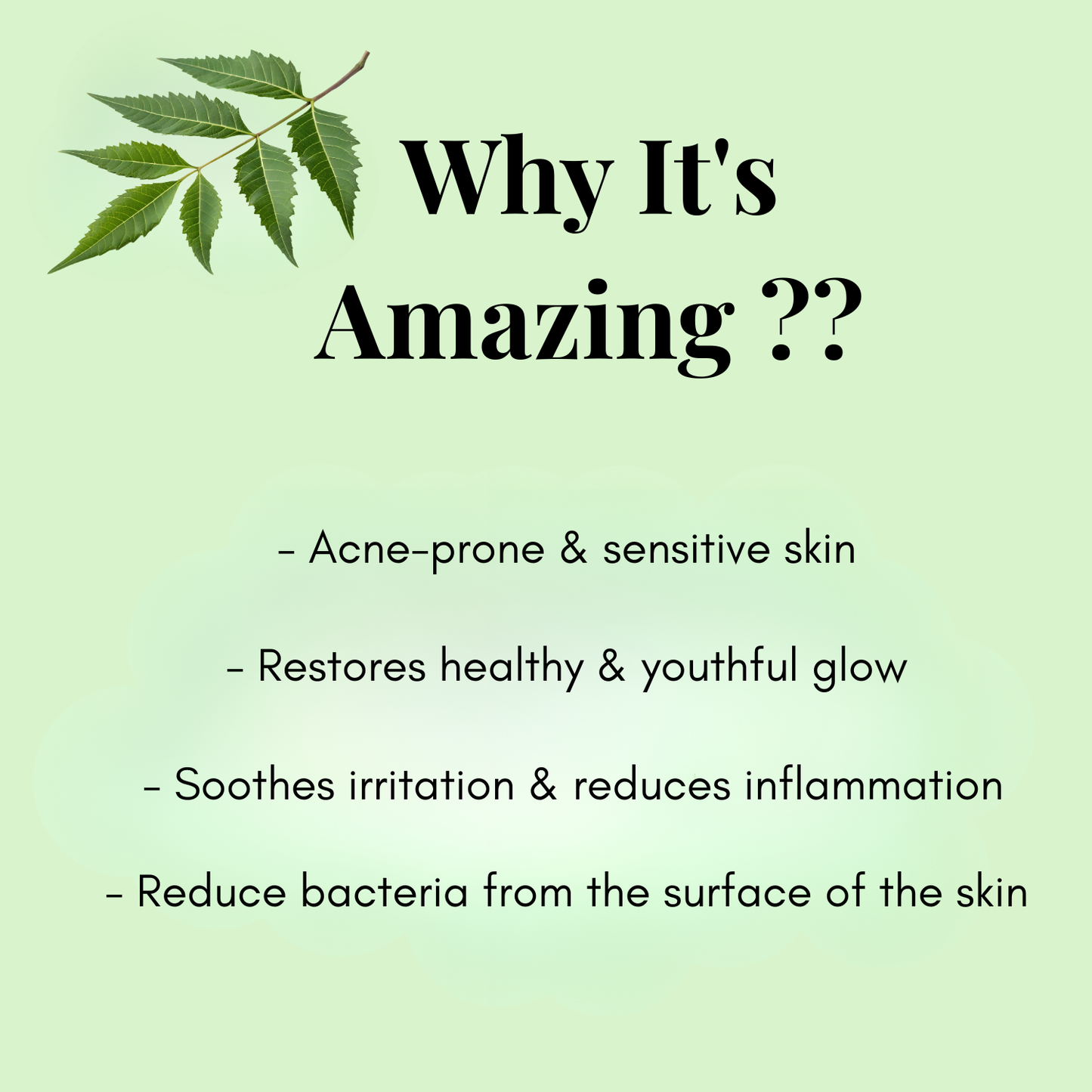 Acne Fighting Neem Face Wash 100ml