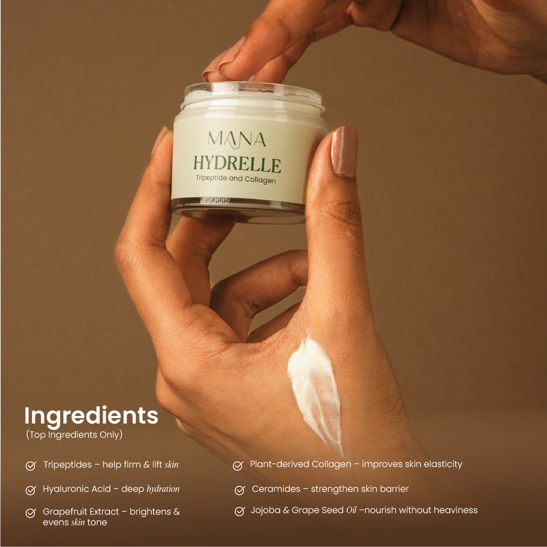 Shop Hydrelle Tripeptide and Collagen at Mana Beauty Spirit
