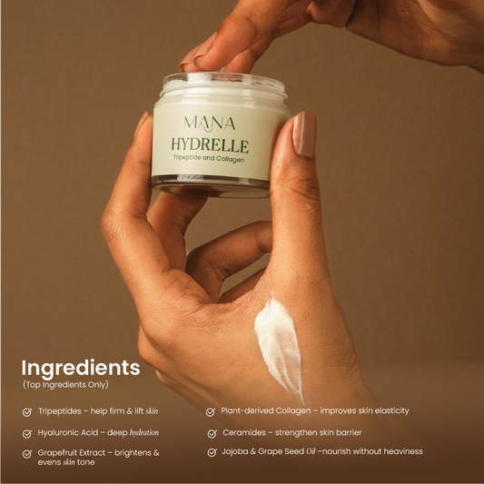 Shop Hydrelle Tripeptide and Collagen at Mana Beauty Spirit
