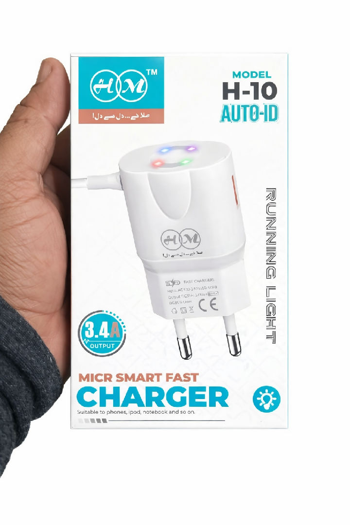HM H10 Auto Fast Charger Micro
