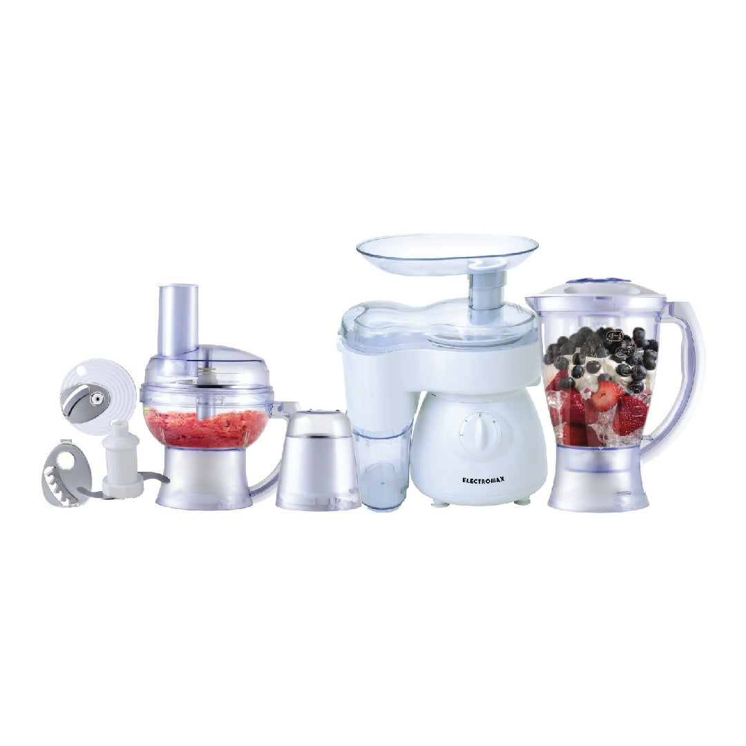 Electromax Food Factory – 800W Motor with Multi-Function Processor and Safety Features (EMFF‑600)