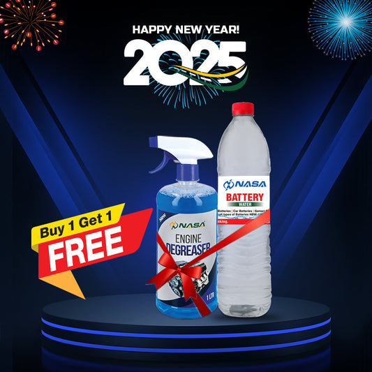 BOGO Engine Degreaser + FREE Battery Water 1.5 Ltr.