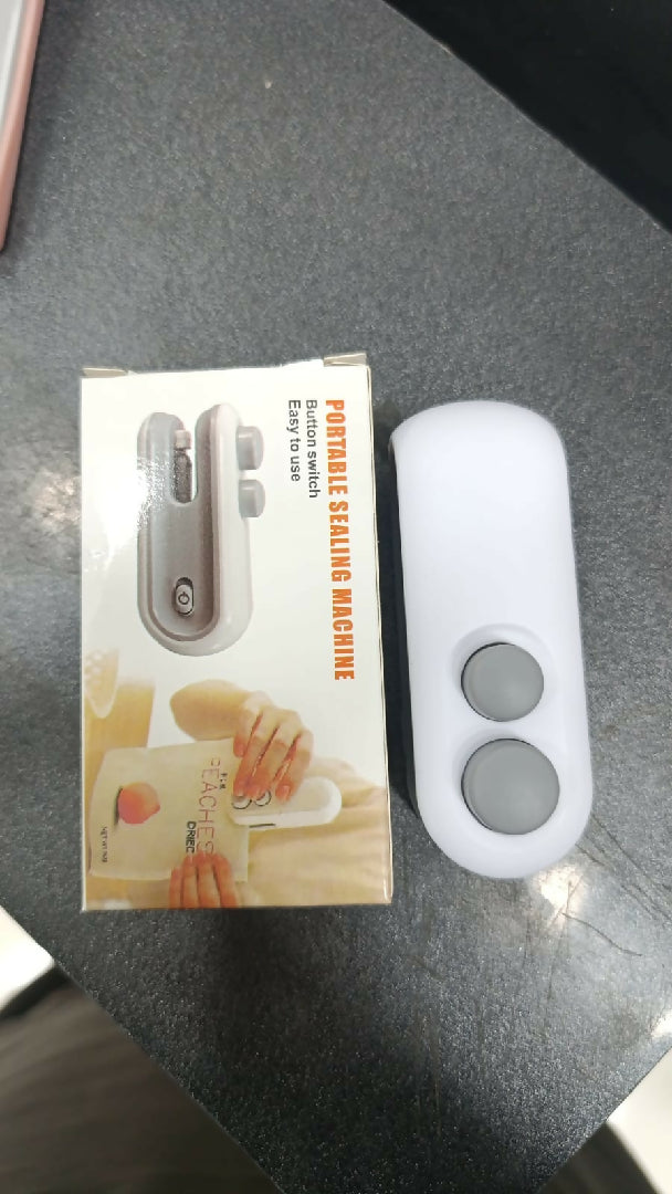 Portable Rechargeable Mini Sealer For Plastic Bags - Handheld Heat Sealing Machine