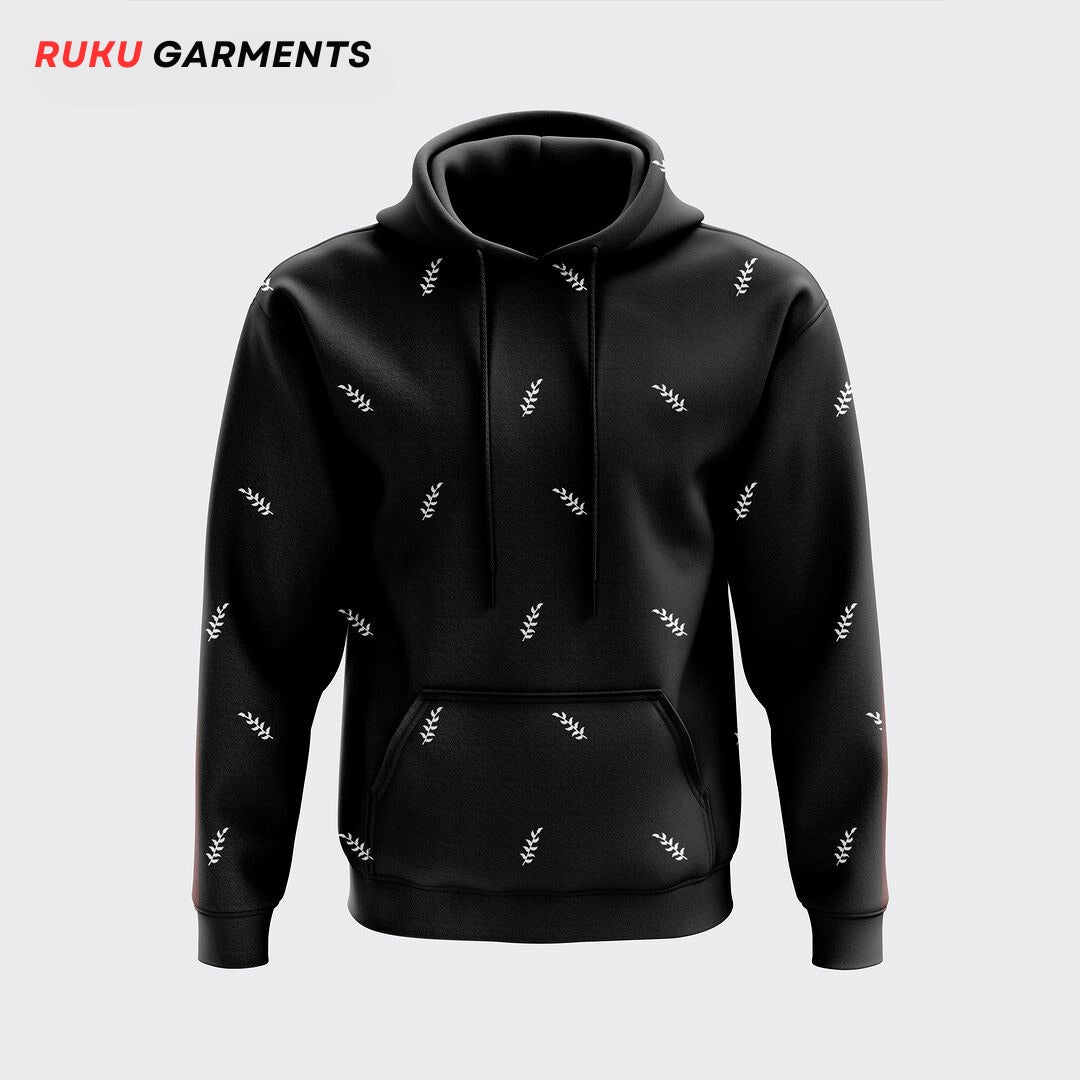 Hoodies Allover Printed Trendy for Men and Women - Ruku Garments