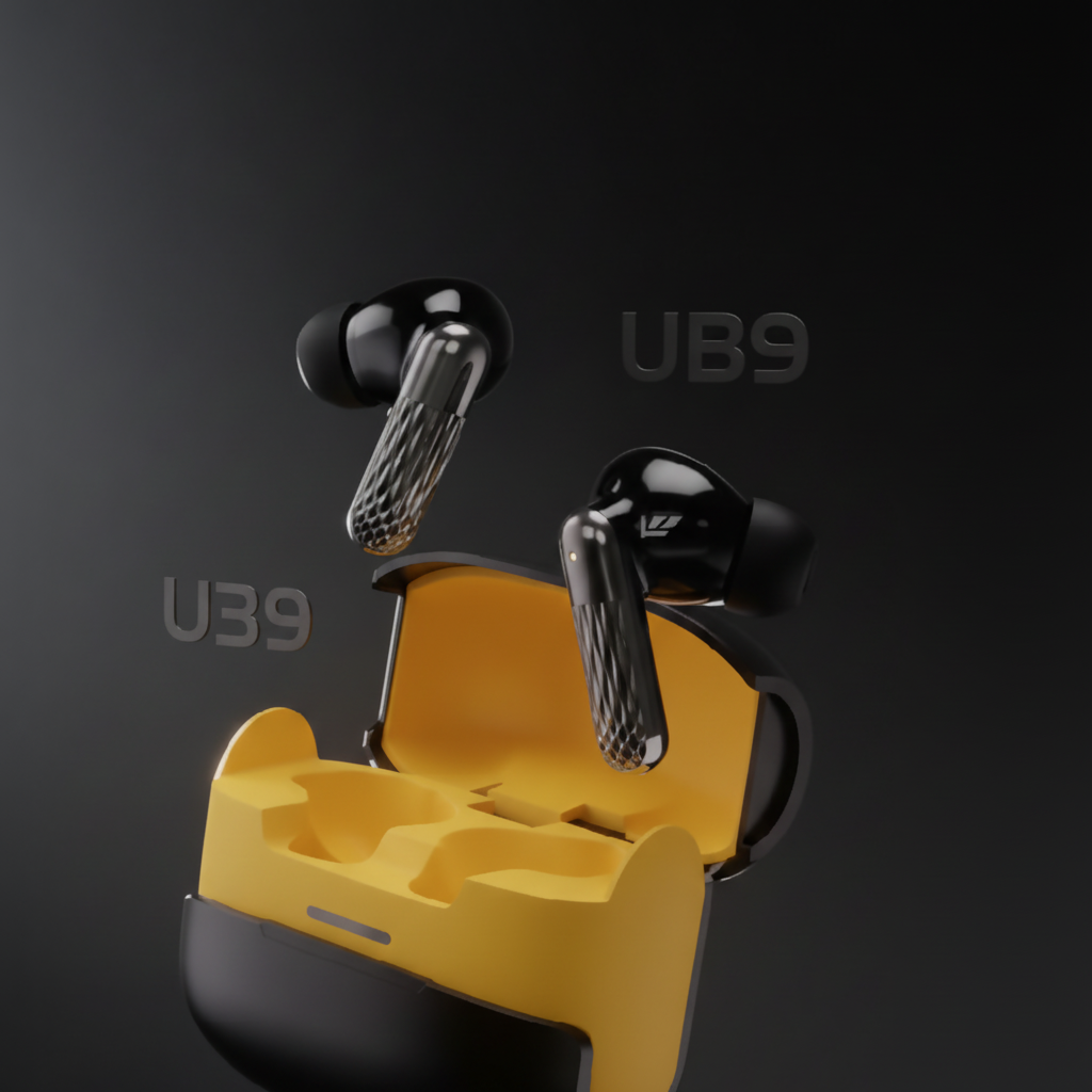 U39 True Wireless Bluetooth 5-1 Earbuds - Premium Plating Design - Random Color
