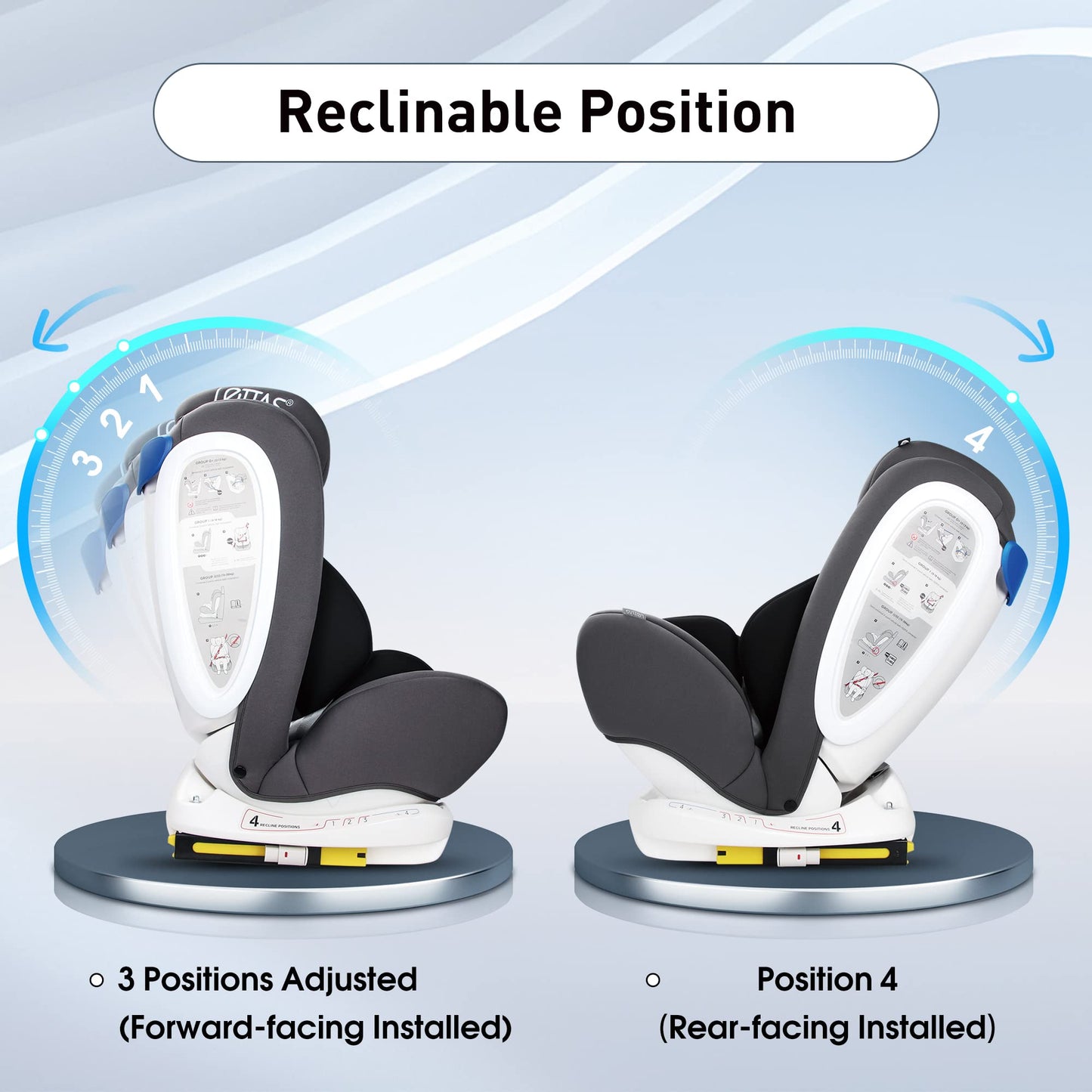 Baby Car Seat  Safe and Comfortable For Babies