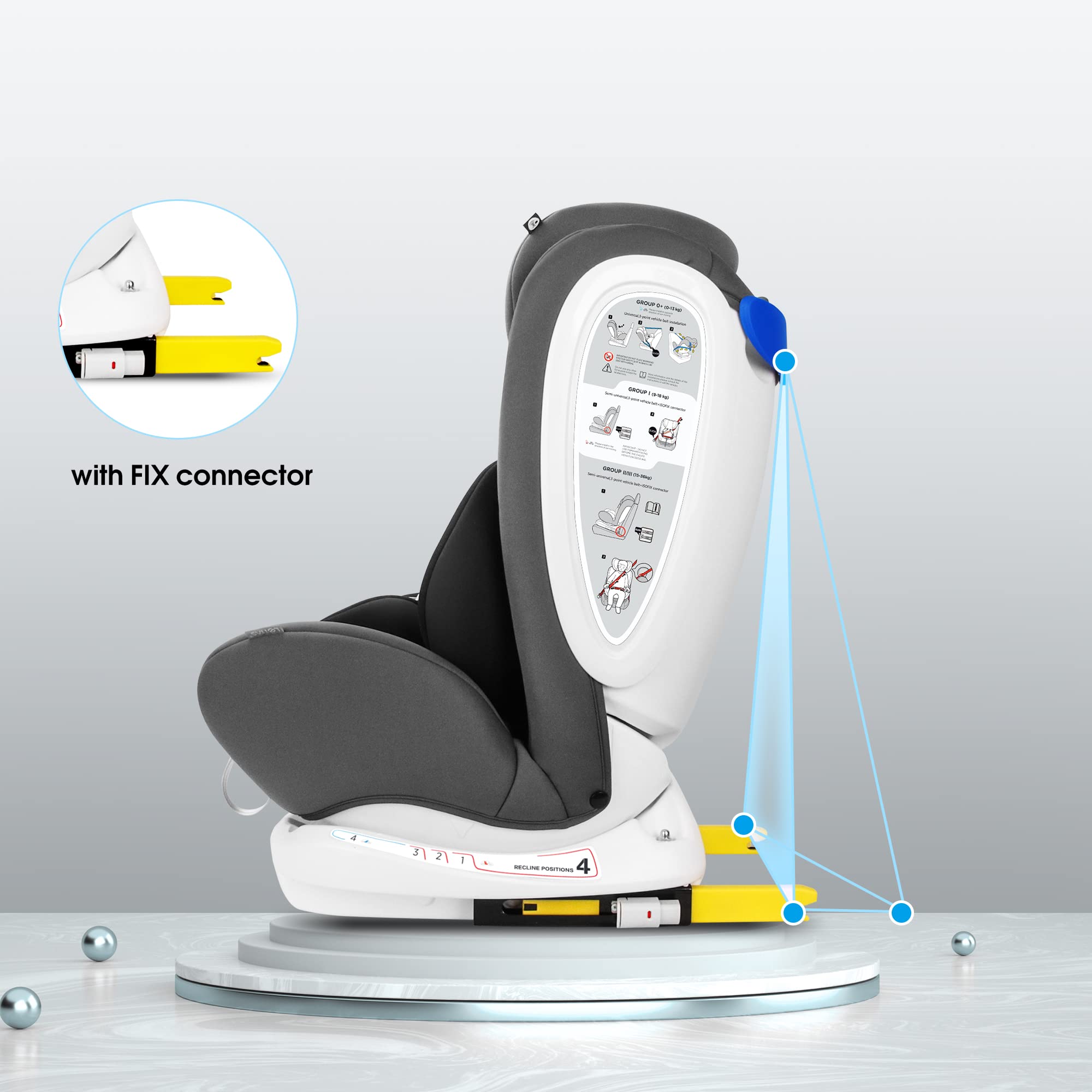 Baby Car Seat  Safe and Comfortable For Babies