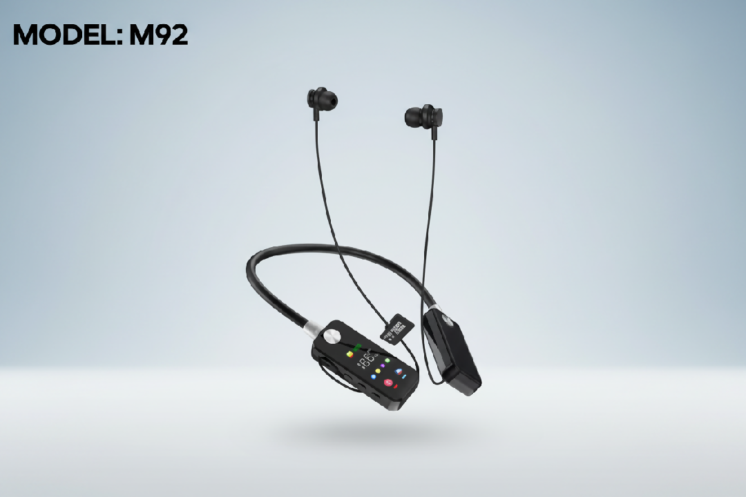 Aroima M92 Stereo Wireless Neckband Headphones