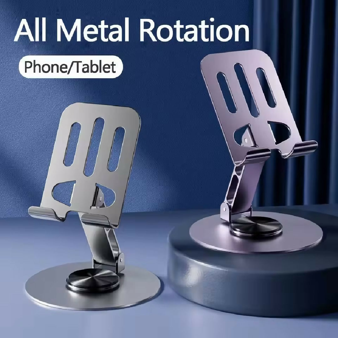 Metal Mobile Phone Stand Rotatable for Tablet and Mobiles