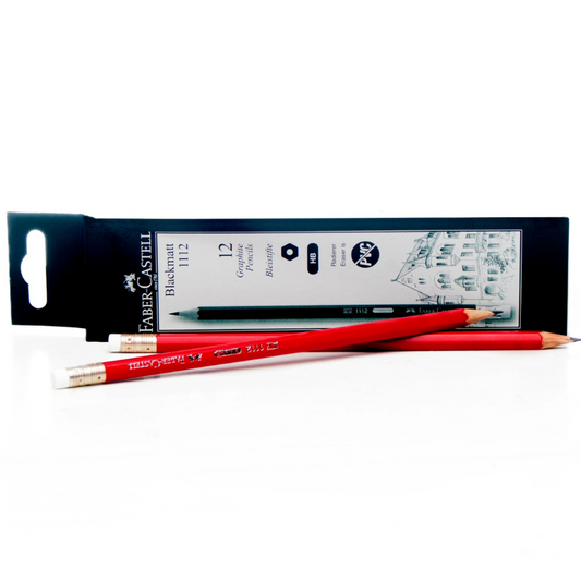 Faber Castell Blackmatt Graphite Pencils without Eraser 12/Box - Stockist.pk