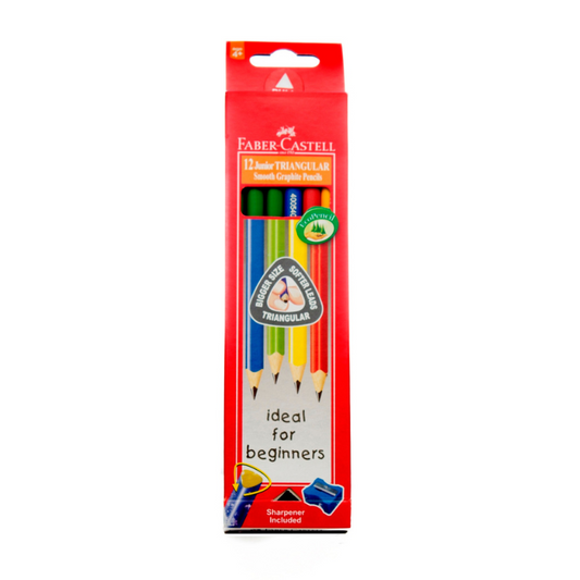 FABER CASTELL Junior Grip lead pencil 12/Box - Stockist.pk
