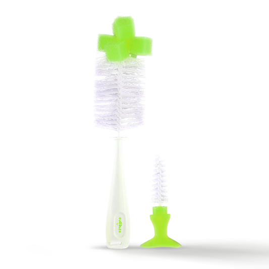 Cuddles Sponge Universal Feeding Bottle Brush 2 in 1