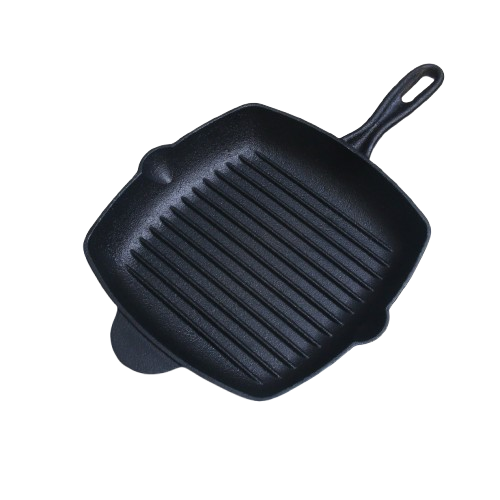 Grill Pan 5.5 inch Pre Seasoned Ideal for Searing Grilling and Cooking
