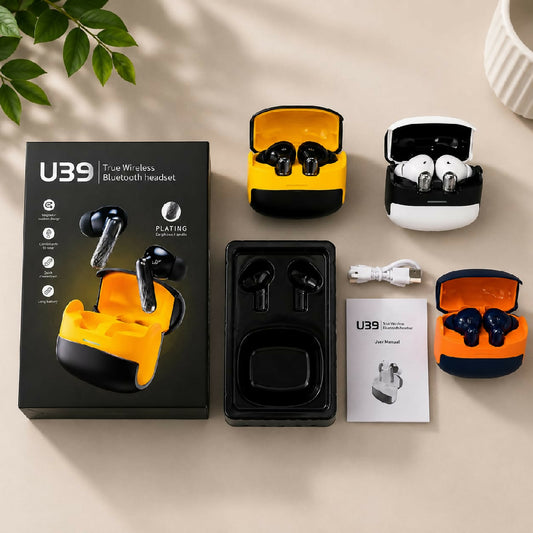 U39 Wireless Earbuds Deep Bass And ENC Type C Charging