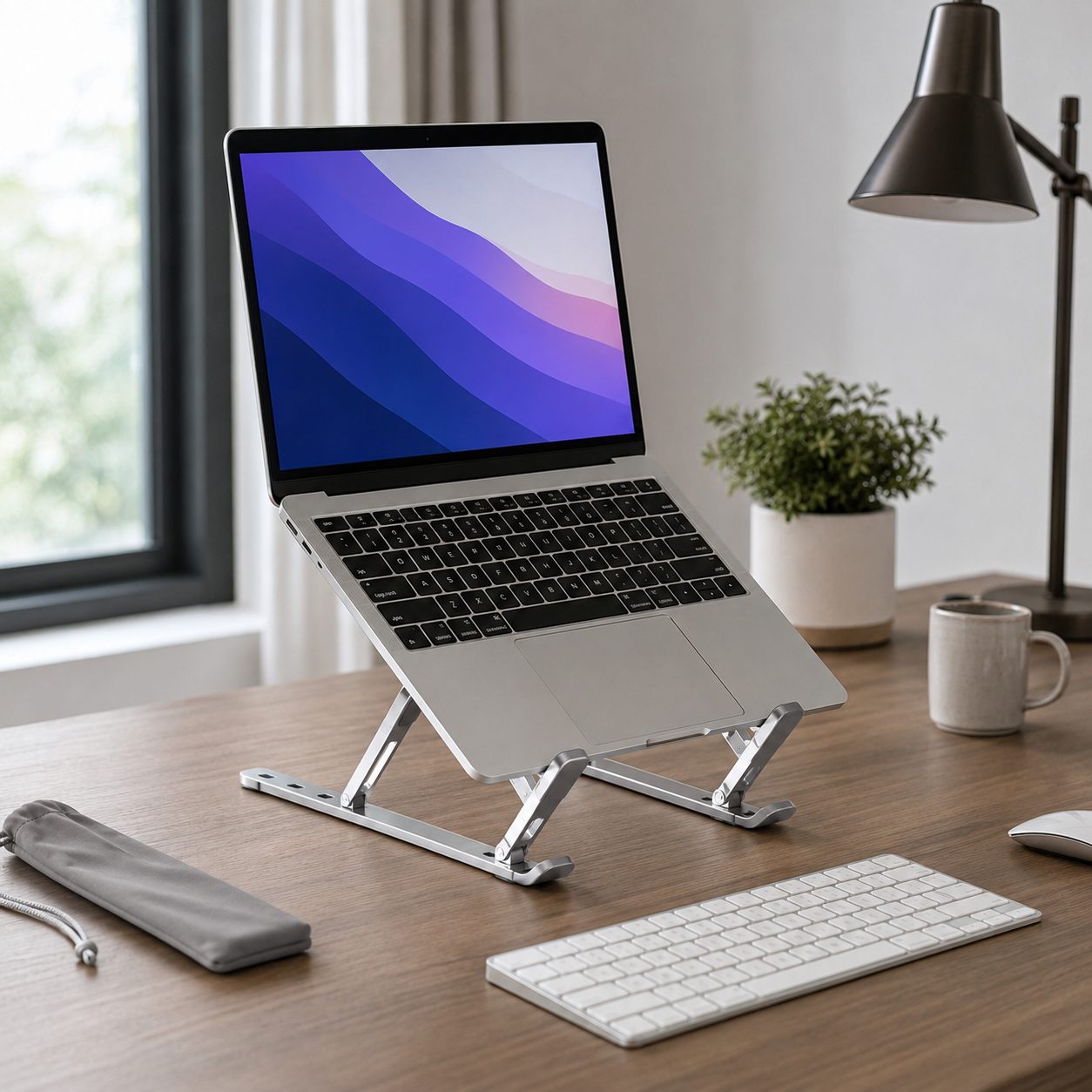 Foldable Metal Laptop Stand