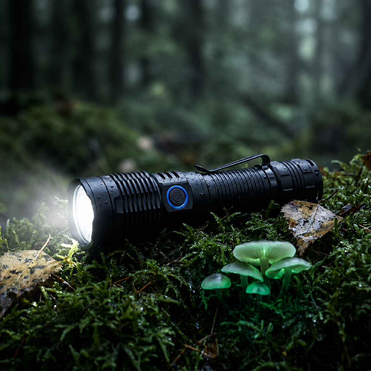 Rechargeable 3-LED Mini Flashlight – Portable Emergency Touch Light