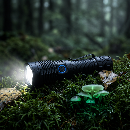 Rechargeable 3-LED Mini Flashlight – Portable Emergency Touch Light