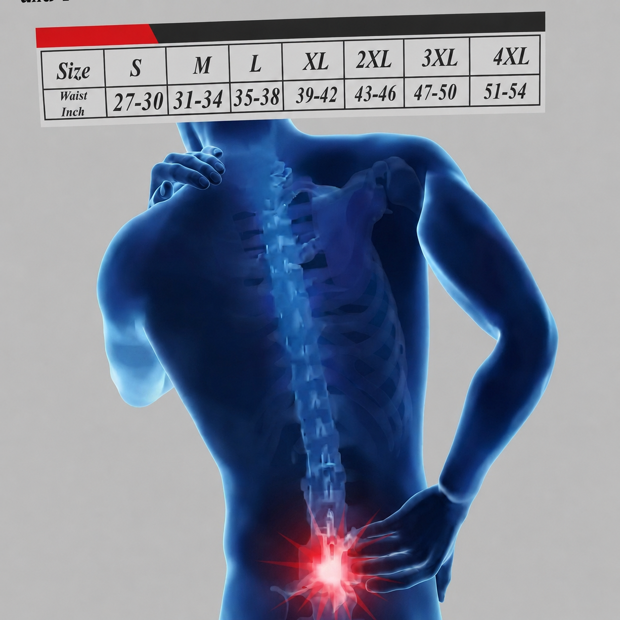 Adjustable Magnetic Posture Corrector Corset Back Brace Back Belt Lumbar Support Straight Corrector