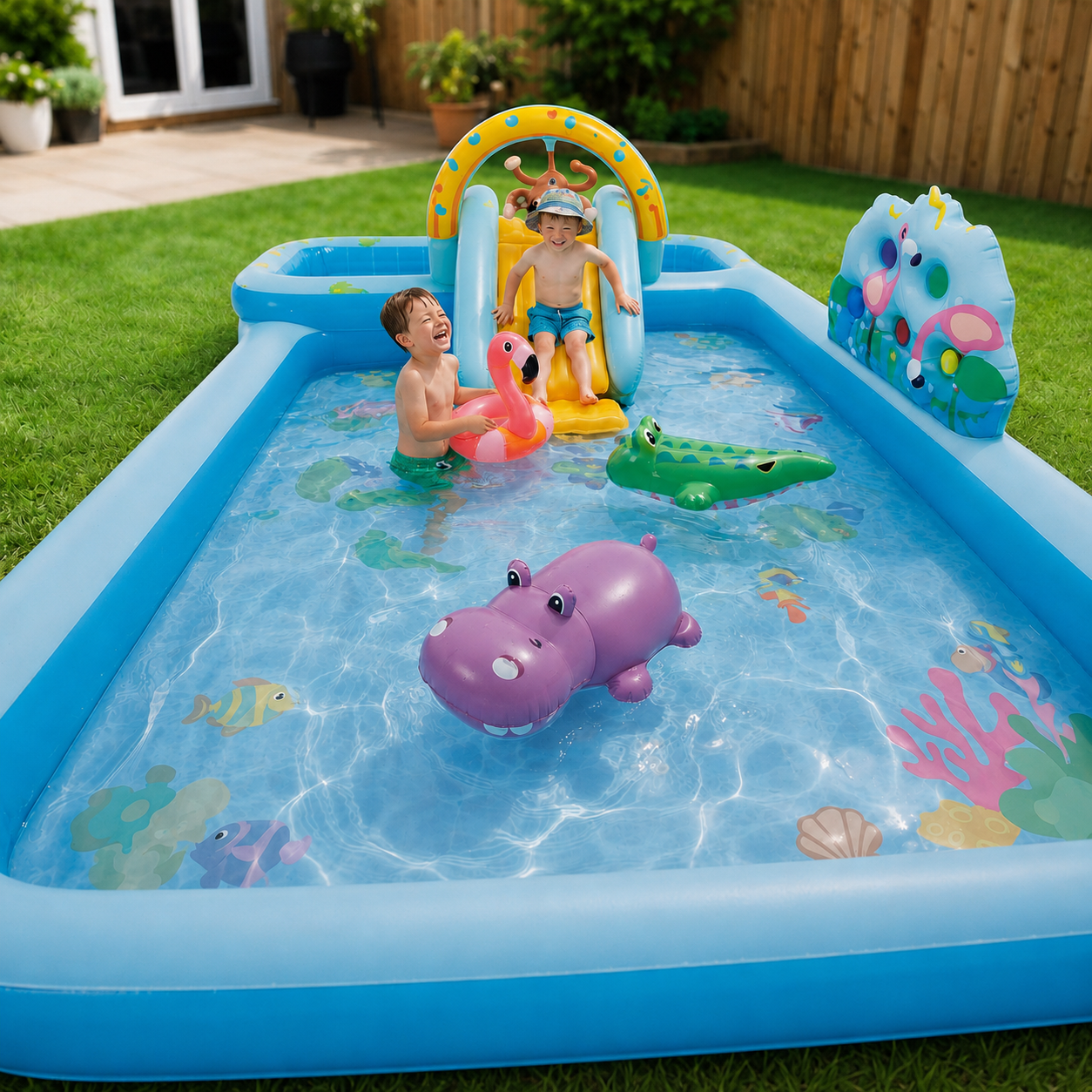 INTEX DINO ADVENTURE SLIDE POOL 1 Piece