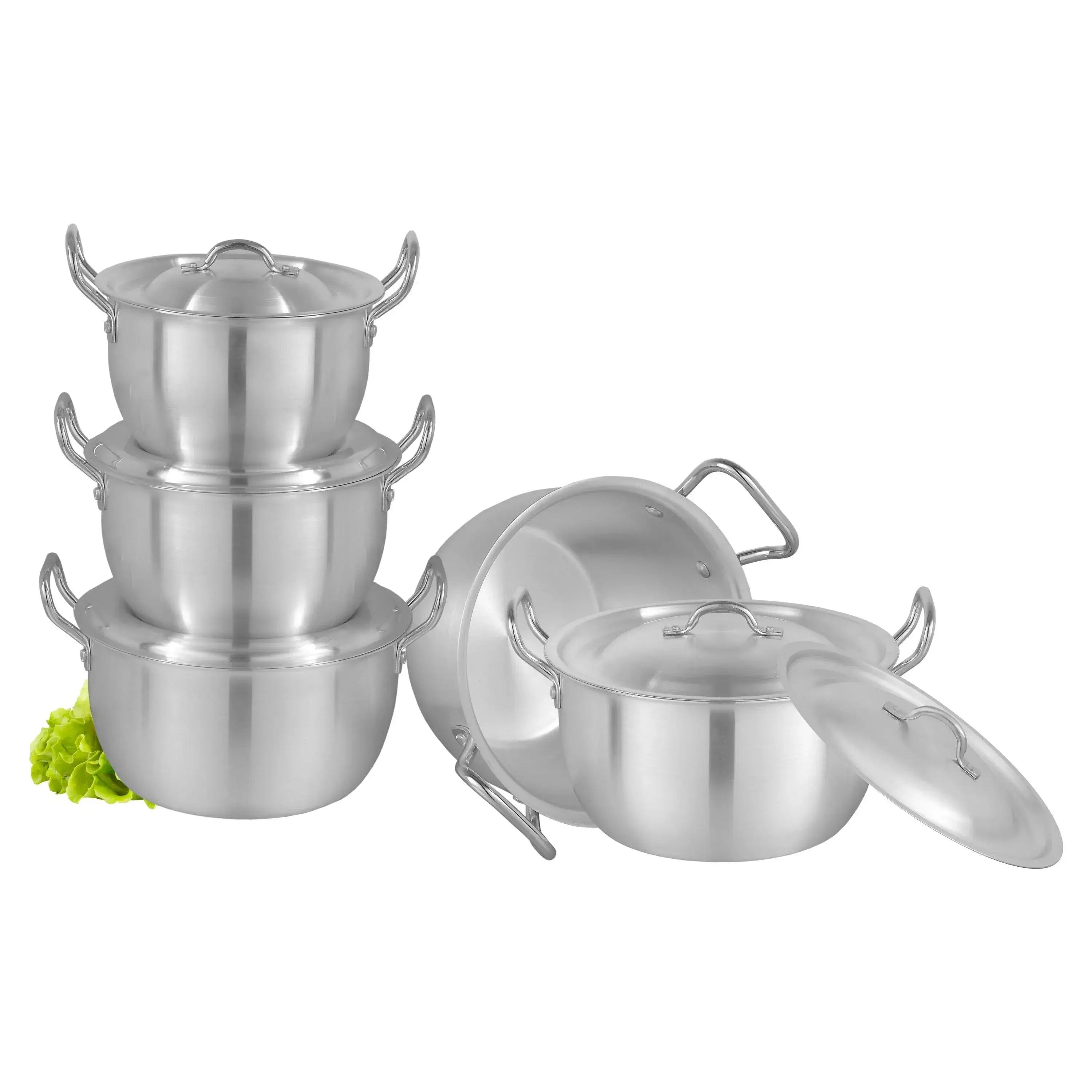 D 41A AL Cook Cuisine Set 1x5 Metal Finish