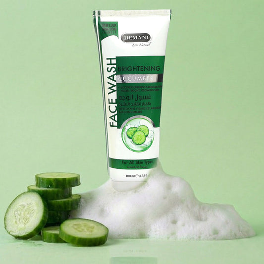 brightening cucumber face wash