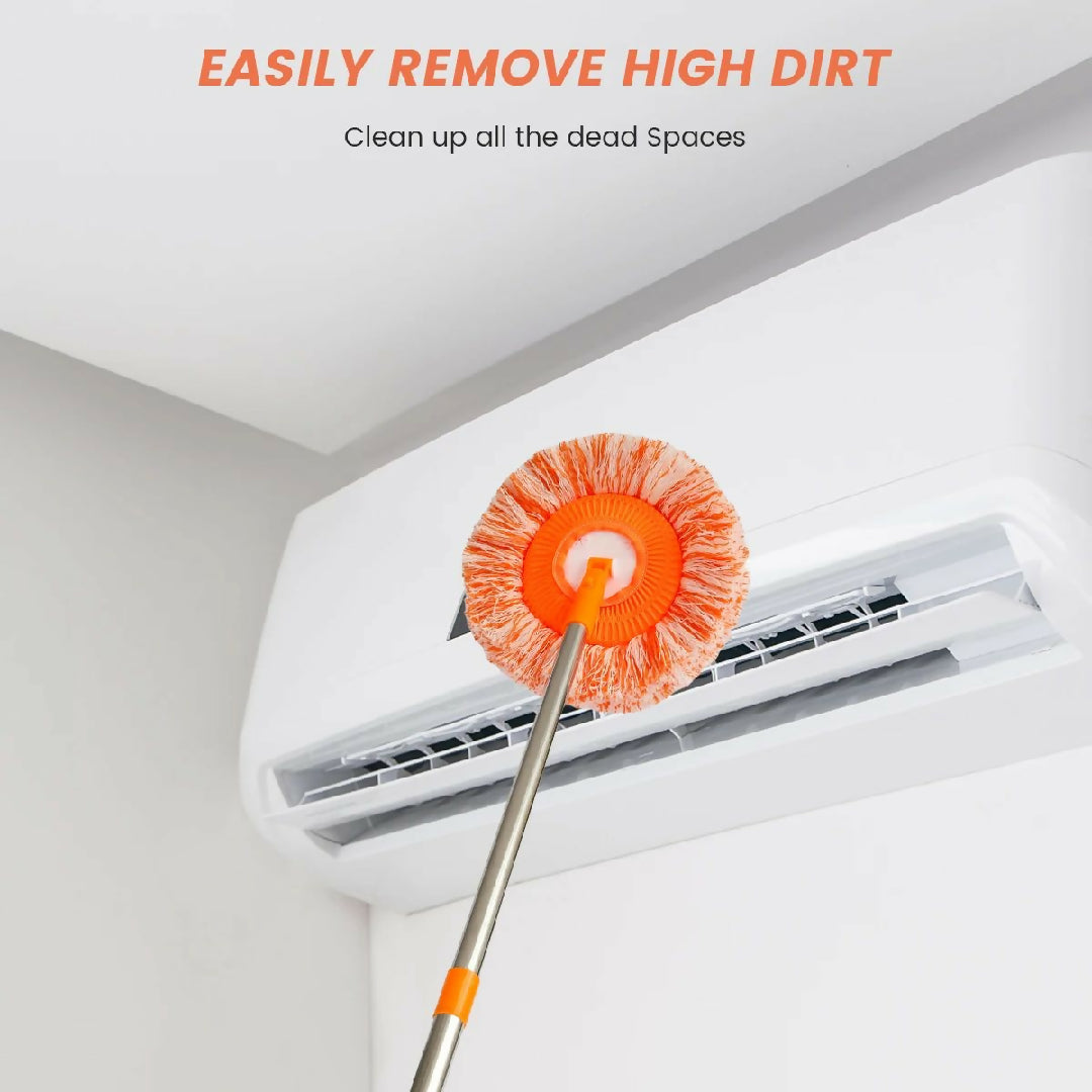 1 PC 360 Rotatable Mop Round Microfiber Dust Mops Cleaning Tools For Household Floor Wall Window