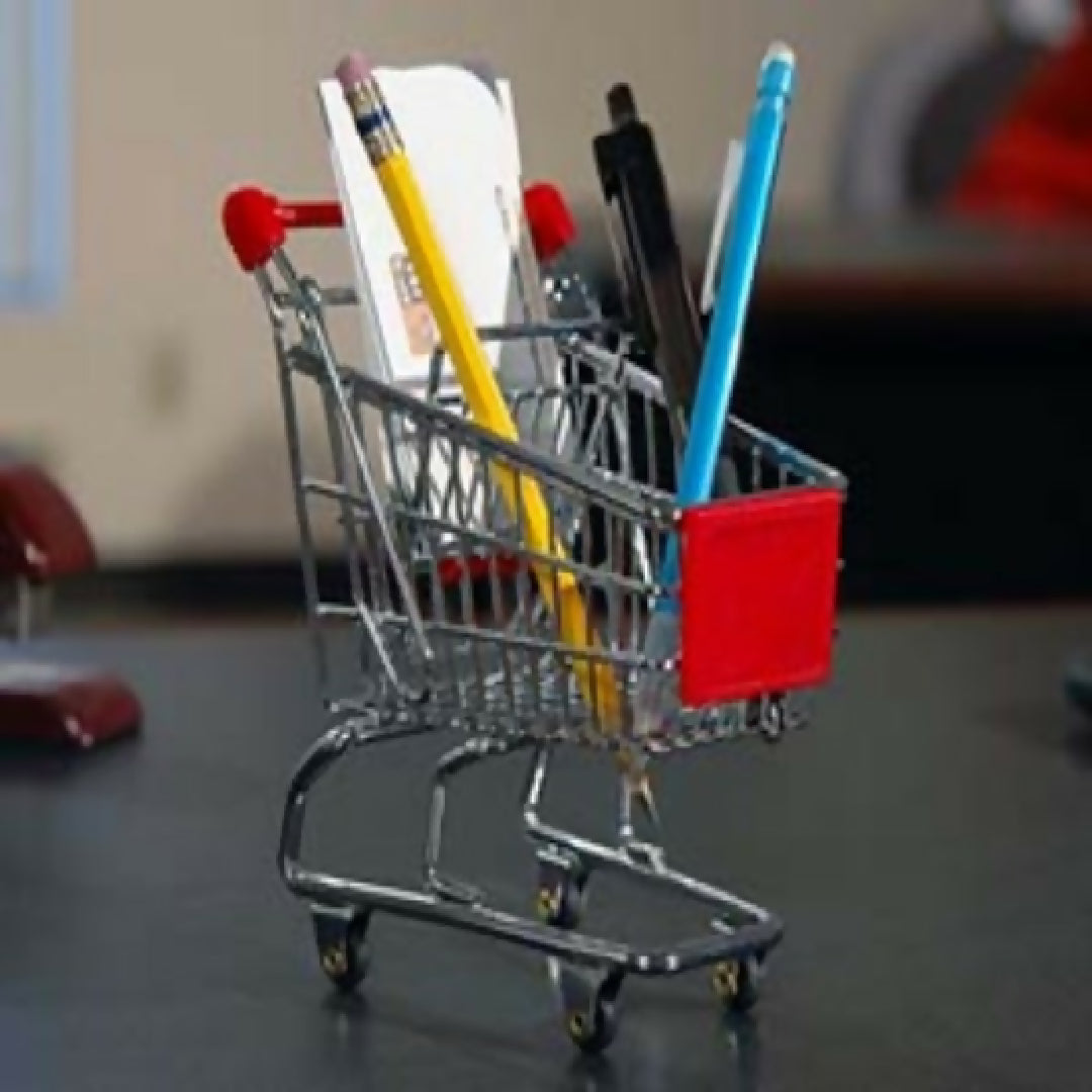 kid Mini Shopping Cart Supermarket Handcart Shopping Utility Cart Mode Storage Toy Pretend Play Shopping Hand Cart Toy Outdoors