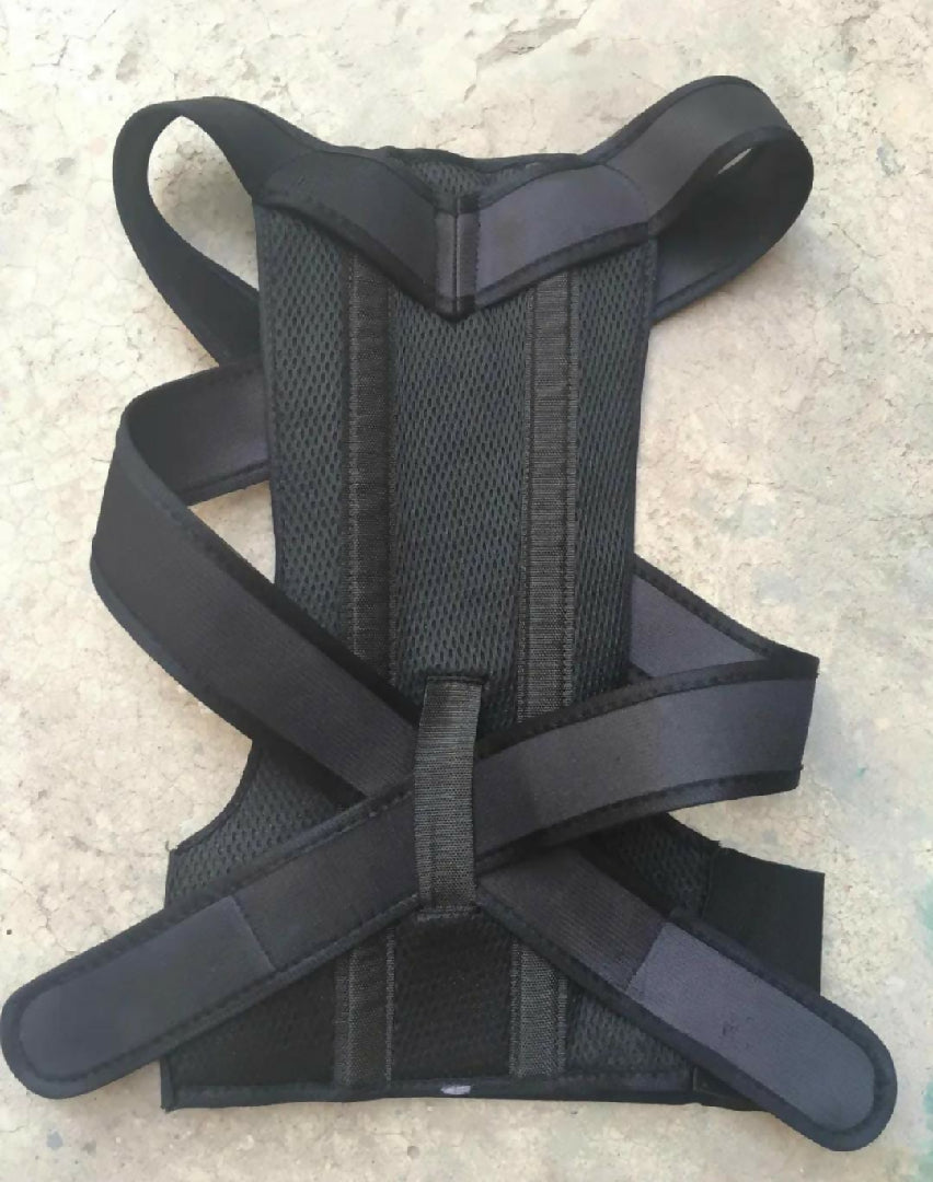 Adjustable Magnetic Posture Corrector Back Brace Support Belt for Upper Back Pain Relief Standard Size