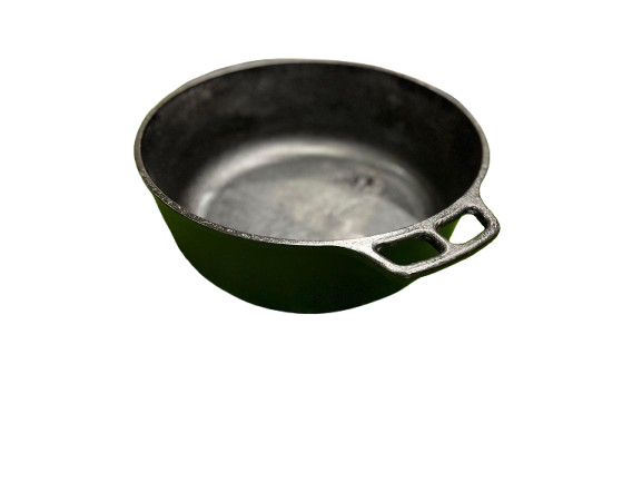 Dutch Oven Pot 9 Quarts Without Lid Large Capacity for Cooking and Stewing