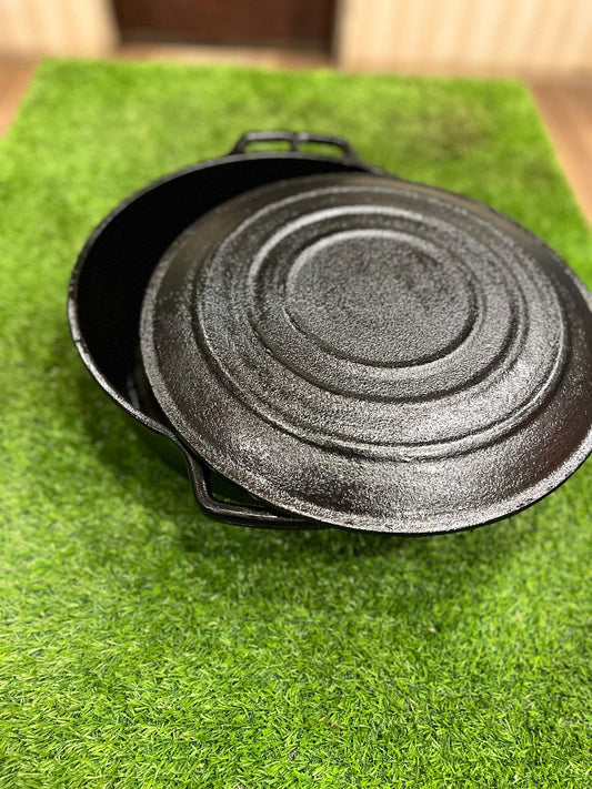 Dutch Oven 9 Quarts with Lid Ideal for Stews Soups and Roasts