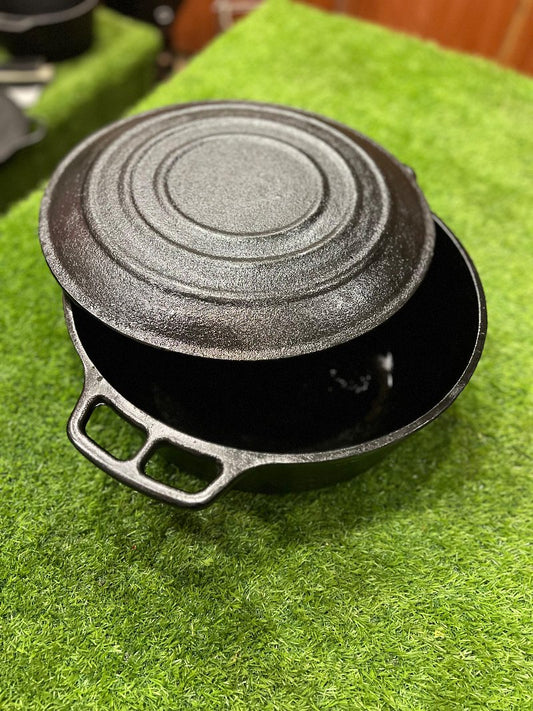 Dutch Oven 9 Quarts with Lid Ideal for Stews Soups and Roasts