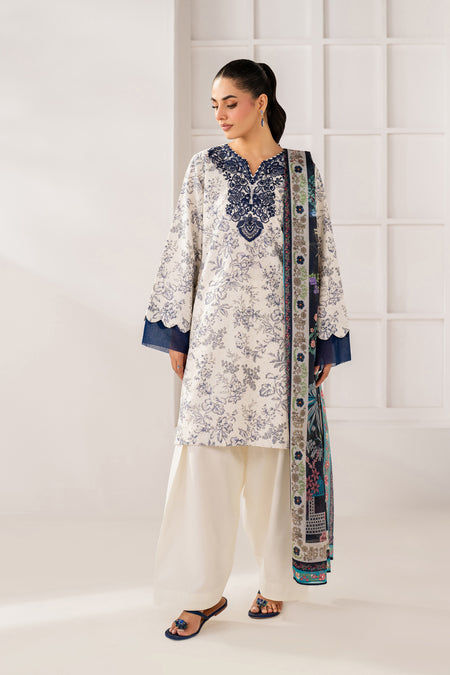 Xenia Formals 3 Pc Unstitched Embroidered Lawn Suit KYMA