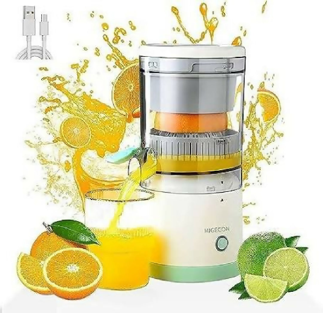 Rechargable Citrus Juicer Machines Fruit Electric Orange Juicer Squeezer USB Rechargeable Easy Press Lemon Lime Orange Grapefruit Juice Squeezer Easy to Clean fruit juicer