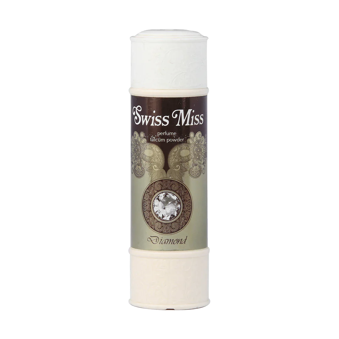 Diamond Perfumed Talcum Powder 120gm; Refreshing Talcum Powder  Long Lasting Freshness and Smooth Even Toned Skin