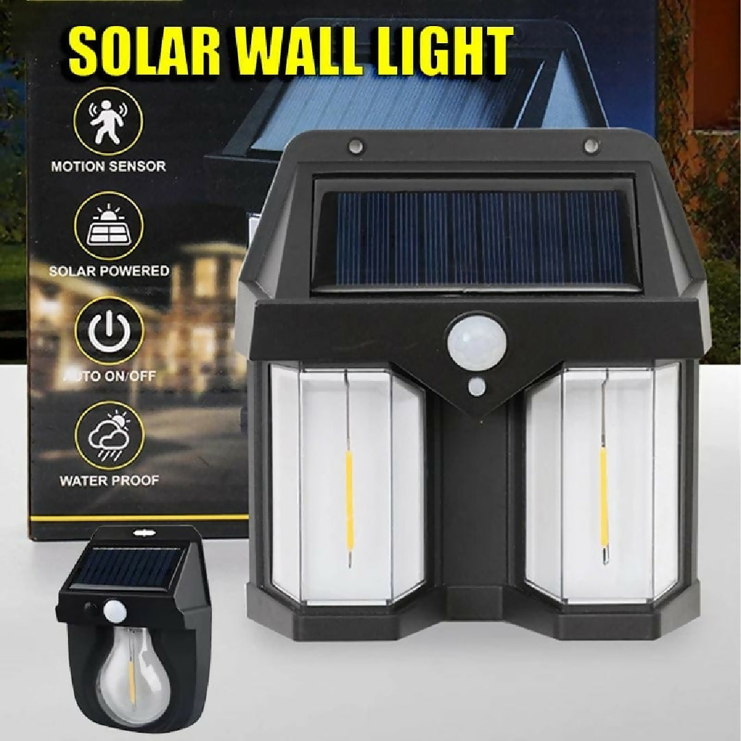 Outdoor Solar Wall Lamp Outdoor Tungsten Lamp Induction Garden Lamp Garden Villa Night Lamp (pack of 1)