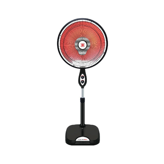 Electromax Portable Oscillating Heater with Thermostat and Overheat Safety - Movable Fan Heaters with 2-Year Warranty