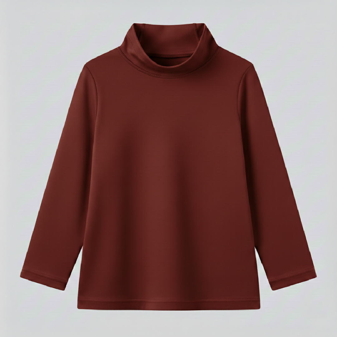 Kids Full Sleeves High Neck Sweaters