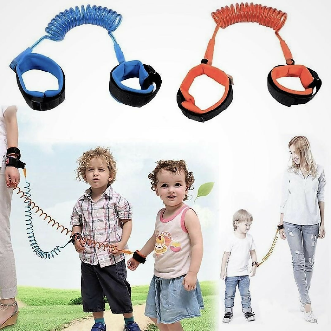 Baby Child Anti Lost Wrist Link Safety Harness Strap Rope Leash Walking Hand Belt Band Wristband For Toddlers - Kids