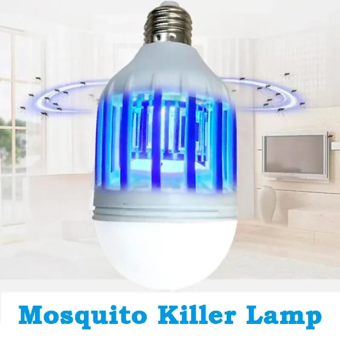 Moskiller Led Bulb Mosquito Killer Bulb – 2-in-1 UV Mosquito Killer & Energy-Saving LED ...