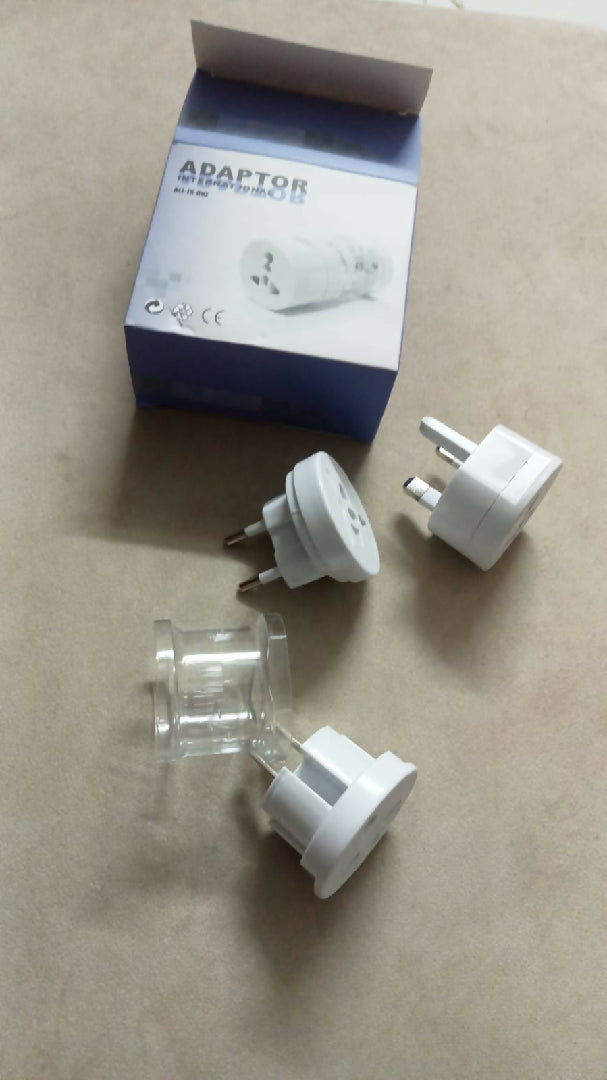 All-in-One Universal International Travel Adapter Plug Set