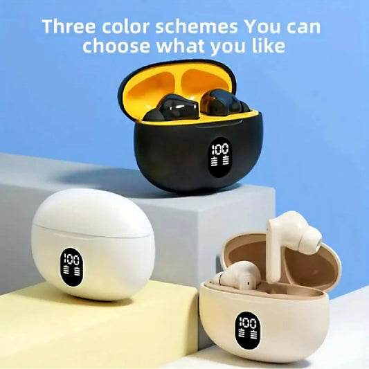 Wireless Earbuds with LED Power Display Bluetooth
