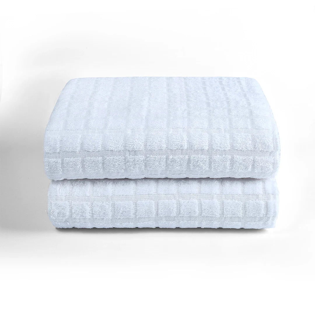 Ihram for Hajj and Umrah  100% Cotton Soft Breathable and Absorbent Towel Cloth 45 x 90 Inches